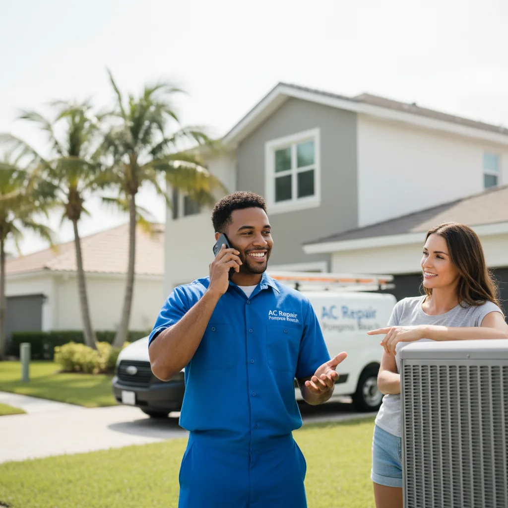 AC Repair Pompano Beach customer support in Rougemont